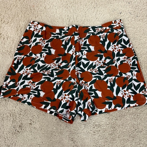 Honey Mark plus size swimsuit 2 piece tankini shorts Brown Wrap Sleeveless 4XL - Picture 4 of 8